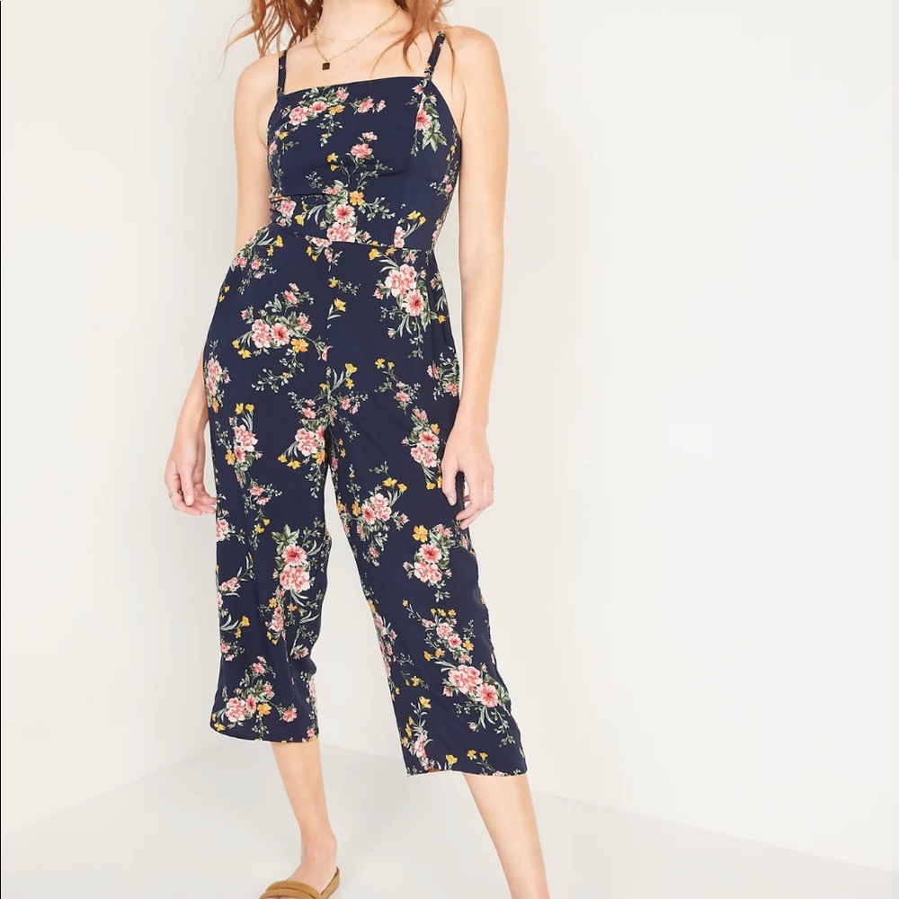Old Navy Square neck cami jumpsuit